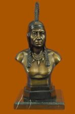 Bronze indian warrior for sale  Westbury