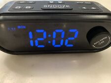 Relojes alarma digitales Reacher 2 AM FM radio nunca usado teléfono atenuador repetición segunda mano  Embacar hacia Argentina