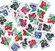100+ Selos de frutas e bagas, não classificados, 33 centavos, sem papel comprar usado  Enviando para Brazil
