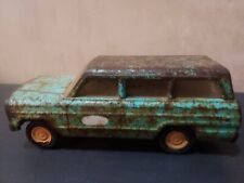 Vintage Tonka Jeep Wagoneer 1960's Pressed Metal Station Wagon Baby Blue Parts for sale  Sioux Center
