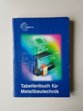 Tabellenbuch metallbautechnik gebraucht kaufen  Berlin