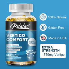 Vertigo Comfort Capsules 1750mg - Dizziness Relief Supplements, Body Balance for sale  Shipping to South Africa