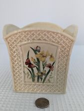 Enesco Butterfly Garden Trellis Planter Vintage Ceramic Pottery 1978 Japan Rare for sale  Shipping to South Africa
