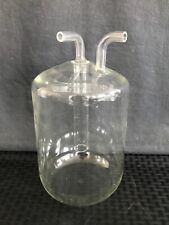 Manguera de botella de sublimación Woulff de vidrio de laboratorio 3000 ml 3 L 10-5/8"" OAH, usado segunda mano  Embacar hacia Argentina