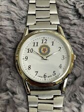 Relógio de pulso vintage Cassio aço inoxidável American Legion vendido por peças comprar usado  Enviando para Brazil