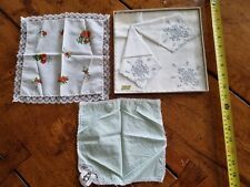 Vintage ladies handkerchiefs for sale  BANBURY
