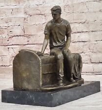 Solid bronze sculptureeuropean for sale  Westbury