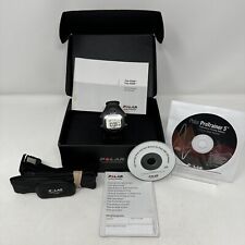 Reloj de pulsera con monitor de frecuencia cardíaca Polar RS400 en funcionamiento, correa y ¡BATERÍA NUEVA!¡! segunda mano  Embacar hacia Argentina