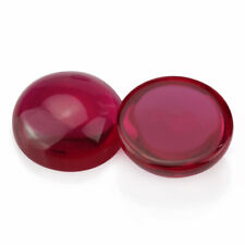 Synthetic ruby round for sale  Shipping to Ireland