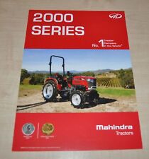 Broszura ciągnika Mahindra 2000 Series na sprzedaż  PL