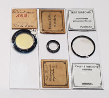 Diatom microscope slides for sale  Shipping to Ireland