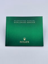 Rolex libretto booklet usato  Italia