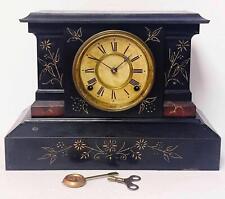 ANTIGUO 1904 ANSONIA VIENNA MODELO 8 DÍAS HORA Y HUELGA RELOJ DE CUBIERTA DE HIERRO FUNDIDO segunda mano  Embacar hacia Argentina