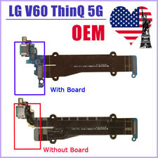 Lote original porta de carregamento cabo flexível placa de áudio microfone para LG V60 ThinQ 5G V600TM comprar usado  Enviando para Brazil