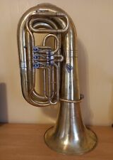 Usado, Tuba "Bb" tubo de latão instrumento de sopro latão URSS buzina bocal vintage raro comprar usado  Enviando para Brazil