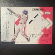 2002 Upper Deck Ovation Diamond Futures Jerseys Jose Vidro #DF-JV Montreal Expos, usado comprar usado  Enviando para Brazil
