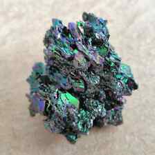 Titanium Aura Rainbow Carborundum Silicon Carbide Mineral Cluster Crystal P18035 for sale  Shipping to Canada