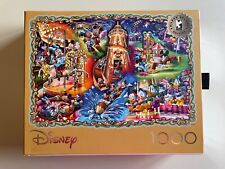 Mickey's Carnival~Disney~Ceaco Silver Select Edition~1000 Piece Puzzle~w/Poster for sale  Shipping to South Africa