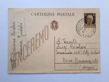 Cartolina storia postale usato  Palermo