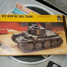 Used, VINTAGE TESTO ITALERI WW2  PZ KPFW 38t TANK 1:35 MODEL KIT for sale  Shipping to South Africa