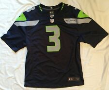 Nike On Field Russell Wilson Seattle Seahawks #3 NFL Sewn Jersey Mens XL for sale  Shipping to South Africa