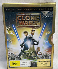 Star War - The Clone Wars - DVD Edição Especial de Dois Discos - Livro de Aço - OOP, usado comprar usado  Enviando para Brazil