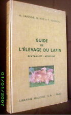 Guide elevage lapin d'occasion  Melun