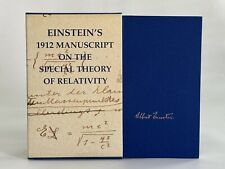 Einstein 1912 manuscript for sale  Fort Worth