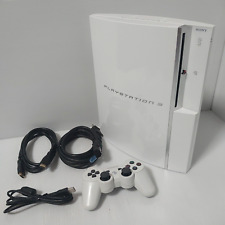 PS3 PlayStation 3 Ceramic White 80GB Japanese Console CECHL00 works fine from jp for sale  Shipping to South Africa