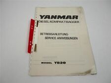 Yanmar diesel kompaktbagger gebraucht kaufen  Merseburg