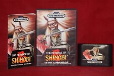 The Revenge Of Shinobi (Sega Genesis 1989) cartucho de jogo autêntico completo na caixa comprar usado  Enviando para Brazil