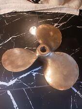 3 Blade Propeller - COLUMBIAN HYDROSONIC  Boat Ship  Bronze Brass Key Shaft  for sale  Shipping to South Africa