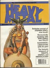 HEAVY METAL NOV 1983~RANXEROX/CREPAX/TEX ARCANA/FRIEDMAN/ARNO/SWARTE/SCHUITEN..  comprar usado  Enviando para Brazil