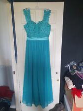 Size turquoise dress for sale  PORTSMOUTH