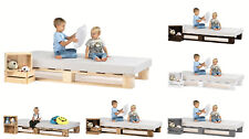 łóżko z palet drewniane M1 meble paletowe stabilne wytrzymałe na sprzedaż  PL