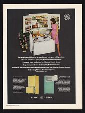 General Electric 1965 buena refrigeración americana contador espacio heladas anuncio impreso segunda mano  Embacar hacia Argentina