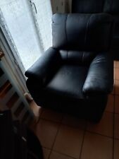 Fauteuil simili cuir d'occasion  Limay