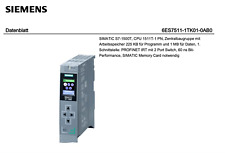 Siemens Simatic S7-1500 CPU 1511T-1 6ES7511-1TK01-OAB0, usado comprar usado  Enviando para Brazil