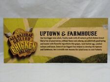 Letrero de encimera a la parrilla pollo a la parrilla Potbelly Sandwich Works Uptown Farmhouse segunda mano  Embacar hacia Argentina