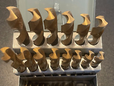 Conjunto de brocas revestidas de titânio 29 peças aço alto Spd HSS 3/8 haste - faltando 3 bits comprar usado  Enviando para Brazil