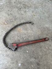 Vintage ridgid chain for sale  Saint Charles
