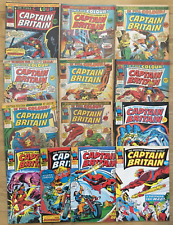 Captain britain issues for sale  HOLSWORTHY