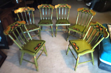 oak folk art chair for sale  New Cumberland