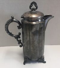 silver plate water pitcher for sale  Fairview