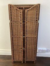 Vintage woven wicker for sale  LEICESTER