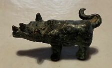 Rhinocerus mini bronze for sale  Shipping to Ireland
