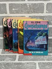 R.L. Lote de 5 livros de capa mole Stine Goosebumps # 16 17 22 24 29 usados  comprar usado  Enviando para Brazil