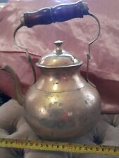 Antique brass kettle for sale  HELSTON