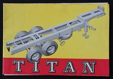 Titan trailer advertising d'occasion  Expédié en Belgium