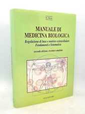 Manuale medicina biologica. usato  Arezzo